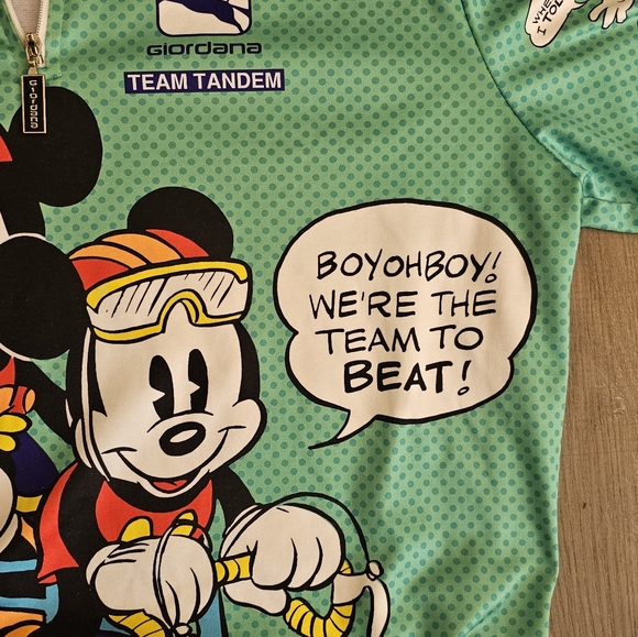 Vintage Disney Giordana Cycling Jersey - Picture 3 of 6
